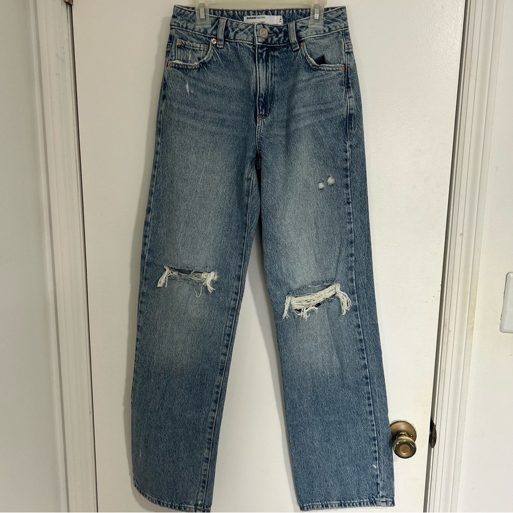 GARAGE Denim Droit Annees 90’s Straight Mid/High Waisted Jeans